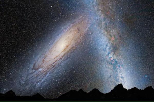 Studi Tunjukkan Kemungkinan Bima Sakti Menabrak Galaksi Andromeda Lebih Rendah