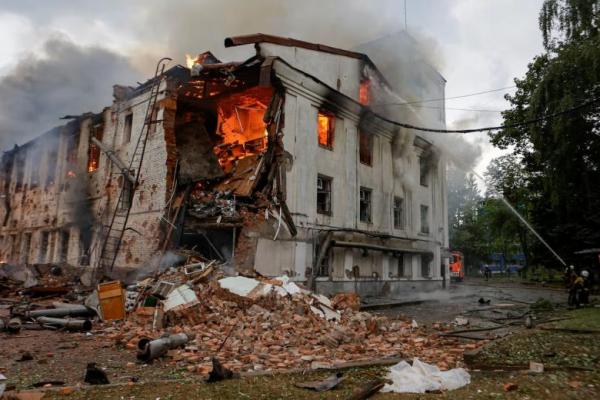 Serangan Rusia di Kharkiv, Ukraina Tewaskan Tiga Orang, 22 Terluka