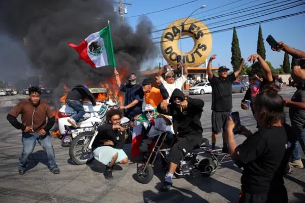 Redam Protes terhadap ICE di Los Angeles, Donald Trump Kerahkan Garda Nasional