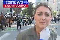 Liput Protes Imigrasi di Los Angeles, Seorang Reporter Australia Tertembak