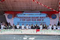 BNN Musnahkan 2 Ton Sabu