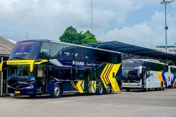 DAMRI Diskon Rp50 Ribu untuk Tiket Bus AKAP Pulang-Pergi