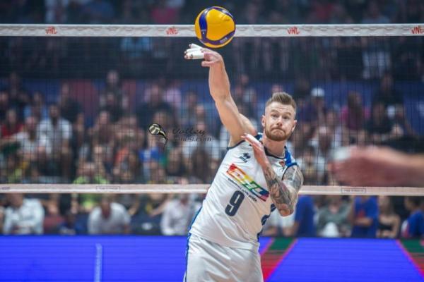 Ivan Zaytsev, pemain tim nasional Italia (Foto: volleytimes) 