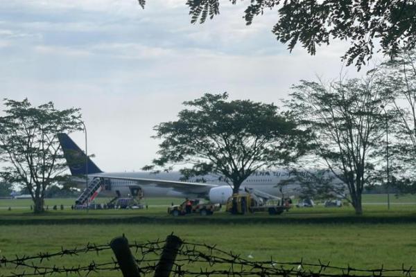 Kemenhub Pastikan Tak Ada Bom di Saudia Airlines Pengangkut Jemaah Haji