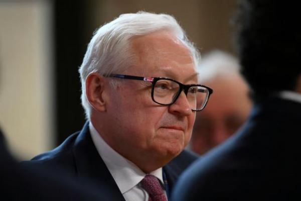 Wakil Menteri Luar Negeri Rusia Sergei Ryabkov menghadiri Pertemuan Menteri Luar Negeri BRICS di Rio de Janeiro, Brasil, 28 April 2025. Foto via REUTERS 