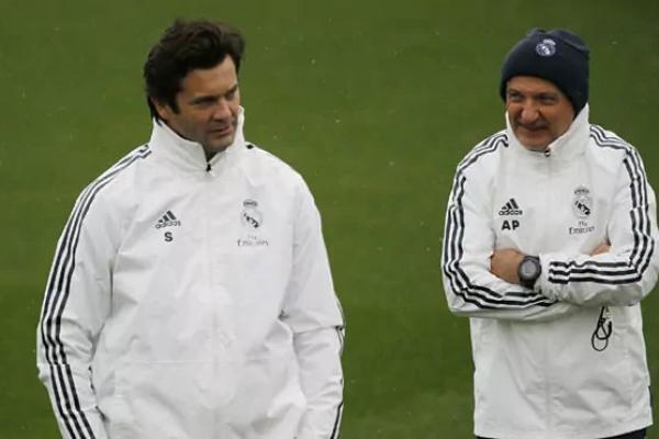 Pelatih fisik Real Madrid, Antonio Pintus (kanan) (Foto: Marca) 