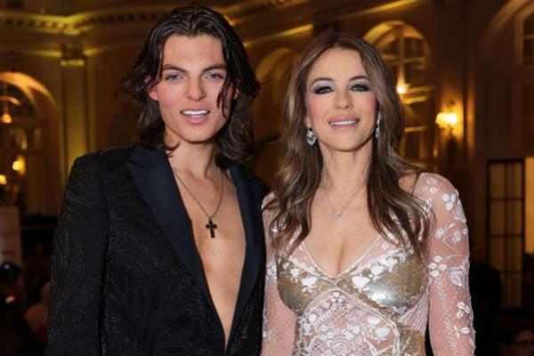 Putranya Damian Unggah Foto Seksi, Begini Reaksi Sang Ibu Elizabeth Hurley. (FOTO: GETTY IMAGE) 