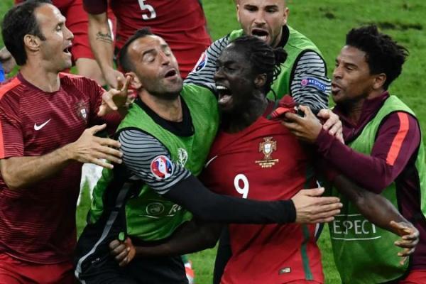 Eder, pahlawan tak terduga di final Euro 2016 saat mengalahkan tuan rumah Prancis (Foto: Goal) 