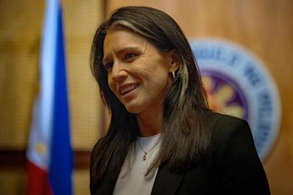 Direktur Intelijen Nasional AS Tulsi Gabbard di Istana Malacanang, Manila, Filipina, 2 Juni 2025. Foto via REUTERS 