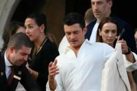 `Lajang` Orlando Bloom Menikmati Malam Bersama Teman-temannya di Pesta Pra-Pernikahan Jeff Bezos