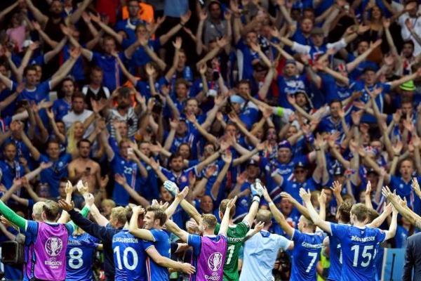 Tim Nasional Islandia yang masuk Piala Dunia tanpa adanya klub profesional (Foto: ESPN) 