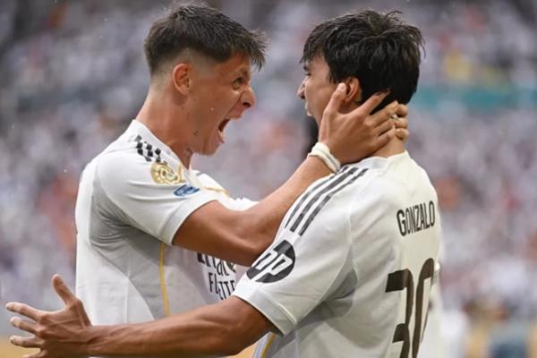 Real Madrid telah memenangkan lima gelar Piala Dunia Antarklub dan berada di perempat final setelah mengalahkan Juventus di babak 16 besar pada hari Selasa (1/7/2025). (FOTO: AFP) 