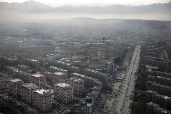 Pemandangan udara Kabul, Afghanistan, 11 Februari 2016. Gambar diambil pada 11 Februari 2016. REUTERS 
