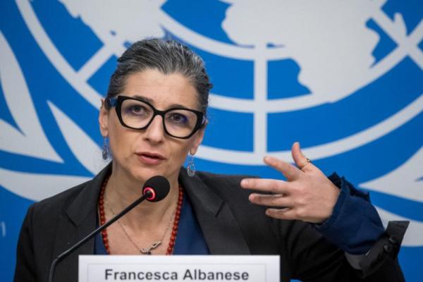 Pelapor PBB Francesca Albanese. Foto: pchrgaza.org 