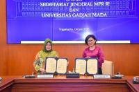 MPR RI dan UGM Jalin Kerja Sama Penguatan Kajian Ketatanegaraan