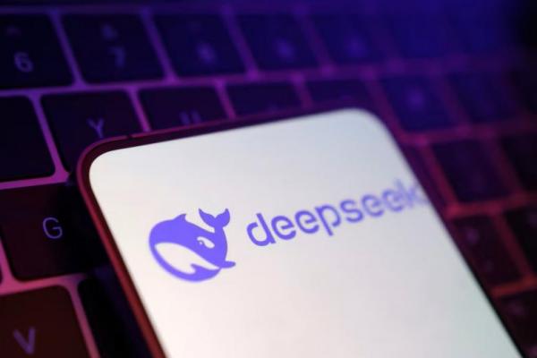 Logo Deepseek terlihat dalam ilustrasi ini yang diambil pada 27 Januari 2025. REUTERS 