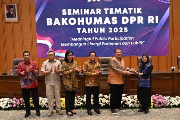 Forum Bakohumas, Setjen DPR Gelar Seminar Sinergi Parlemen dan Publik