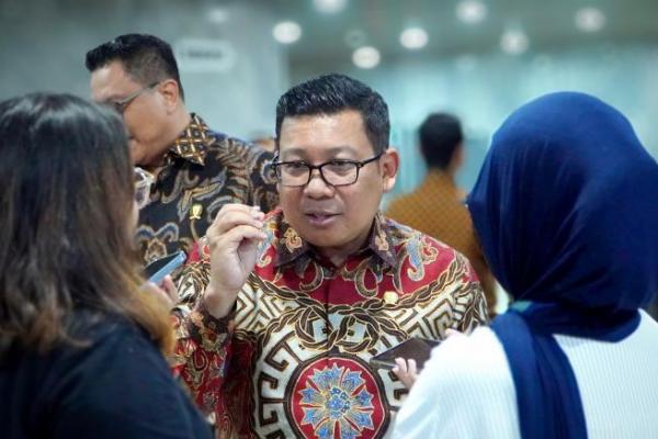 Kepala Badan Pangan Nasional/National Food Agency (NFA)  Arief Prasetyo Adi usai Rapat Dengar Pendapat (RDP) Komisi IV DPR RI pada Kamis (10/7/2025) di Senayan, Jakarta. (foto:NFA) 