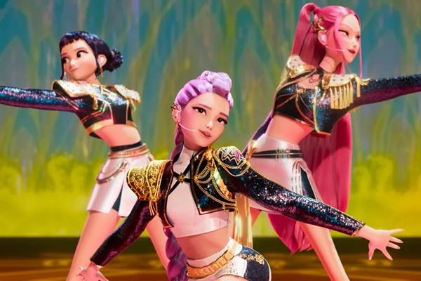 K-Pop Demon Hunters, film animasi yang terinpirasi dari dunia musik K-Pop. (FOTO: NETFLIX) 