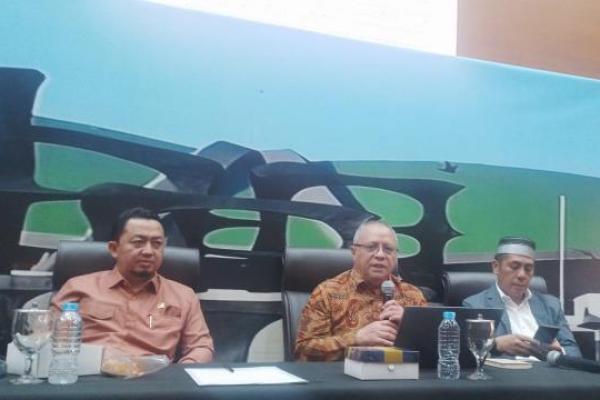 Diskusi publik Dialektika Demokrasi bertema: Dubes Baru Harapan Baru, Upaya Maksimalkan Diplomasi RI di Kompleks Parlemen, Jakarta, Kamis (17/7/2025). Foto: kwp/katakini 