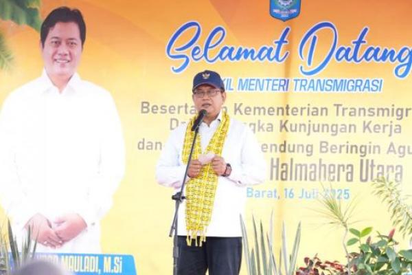 Wakil Menteri Transmigrasi (Wamentrans) Viva Yoga Mauladi (Foto: Humas Kementrans) 