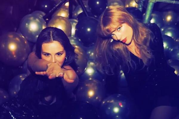 Taylor Swift merayakan pesta ulang tahun ke-33 Selena Gomez. (FOTO: INSTAGRAM) 