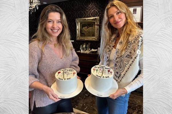 Gisele Bundchen merayakan hari ulang tahun ke-45 bersama saudara kembarnya. (FOTO: INSTAGRAM/GISELE BUNDCHEN) 