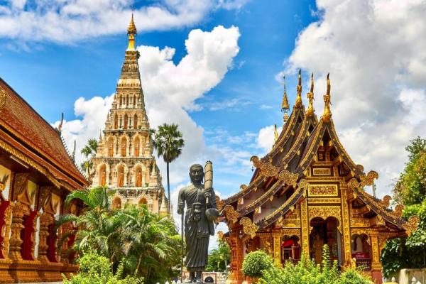 Salah satu kuil di Thailand (Foto: Unsplash/Mathew Schwartz) 