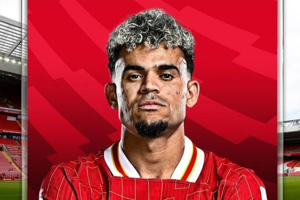 Penyerang Liverpool, Luis Diaz (Foto: Sky Sports) 