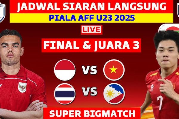 Jadwal final Piala AFF U23 2025. Foto: youtube 
