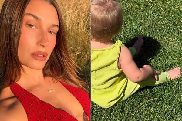 Hailey Bieber Pamer Rambut Pirang Jack Blues Terbaru Jelang Ulang Tahun Pertamanya. (FOTO: INSTAGRAM) 