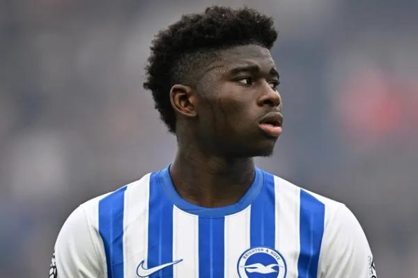 Gelandang Brighton & Hove Albion, Carlos Baleba (Foto: Sportsmole) 