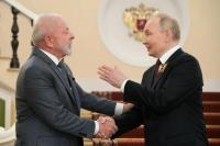 Lula dan Putin Bahas Perdamaian di Ukraina sebelum KTT AS