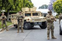 Militer AS Dikerahkan Tangani Protes di Los Angeles Meski Risikonya Rendah