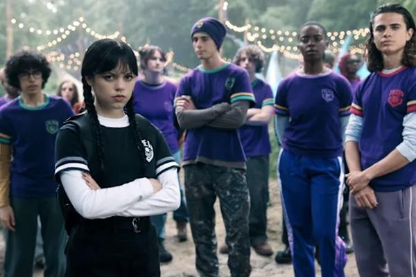 Wednesday Season 2 Episode 3 `Call of the Woe` yang dibintangi Jenna Ortega. (FOTO: NETFLIX) 