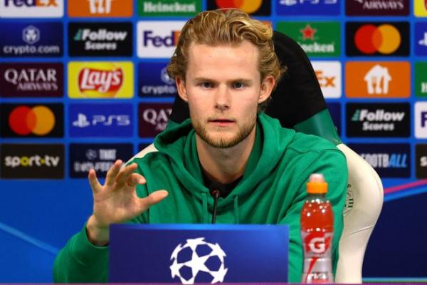 Gelandang Sporting Lisbon, Morten Hjulmand (Foto: Sky Sports) 