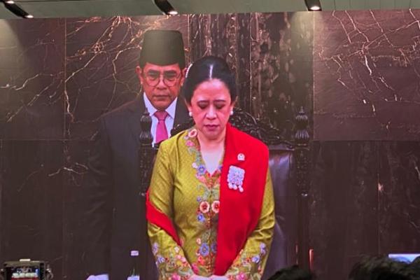 Ketua DPR RI Puan Maharani dalam sidang tahunan MPR RI 2025 (Foto: Ist/Katakini.com) 