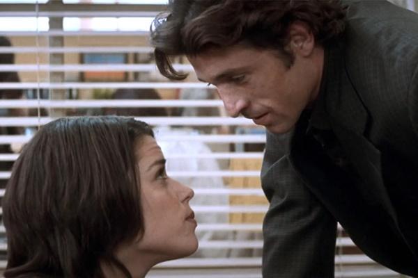 Neve Campbell Patrick Dempsey sebagai Mark Kincaid dalam `Scream 3`. (FOTO: DIMENSION FILMS) 