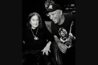 Vokalis Black Sabbath Ozzy Osbourne bersama gitaris Rage Against the Machine Tom Morello. (FOTO: INSTAGRAM)