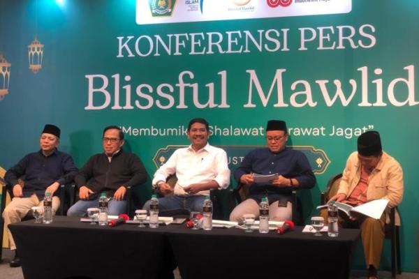 Konferensi Pers Blissful Mawlid di kawasan Jakarta Pusat (Foto: Ist) 