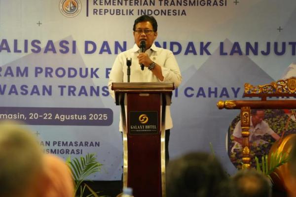 Wakil Menteri Transmigrasi (Wamentrans) Viva Yoga Mauladi (Foto: Humas Kementrans) 