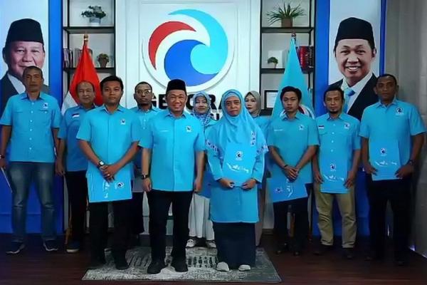 Pelantikan pengurus DPW dan DPD Partai Gelora Indonesia, Sabtu (23/8/2025). Foto: dok. katakini 