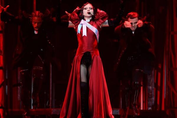 Lady Gaga tampil di California pada tanggal 28 Juli 2025, sebagai bagian dari Tur Mayhem Ball-nya. (FOTO: GETTY IMAGE) 