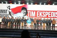 Bersama AHY, Wamentrans Lepas Tim Ekspedisi Patriot ke 154 Kawasan Transmigrasi