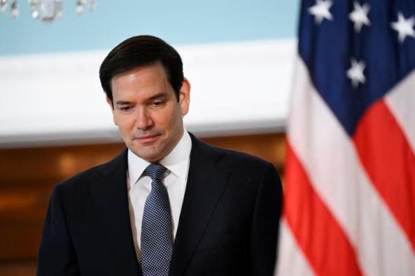 Menteri Luar Negeri AS Marco Rubio di Washington, AS, 21 Agustus 2025. REUTERS 