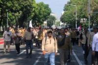 Massa aksi dari Tani Merdeka Indonesia (Foto: Habib/Katakini.com)
