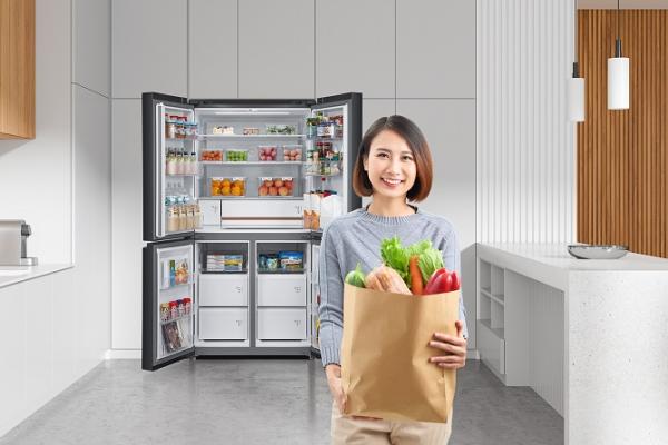 Toshiba telah meluncurkan kulkas terbaru Nature Pure Series dengan kapasitas jumbo 711 liter (Istimewa) 