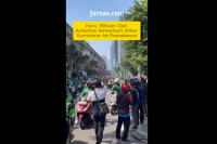 Ribuan Ojol Antarkan Jenazah Affan