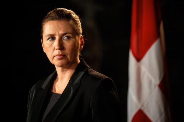 Perdana Menteri Denmark Mette Frederiksen hadiri konferensi pers di Torshavn, Kepulauan Faroe, 17 Juni 2025. Foto via REUTERS 