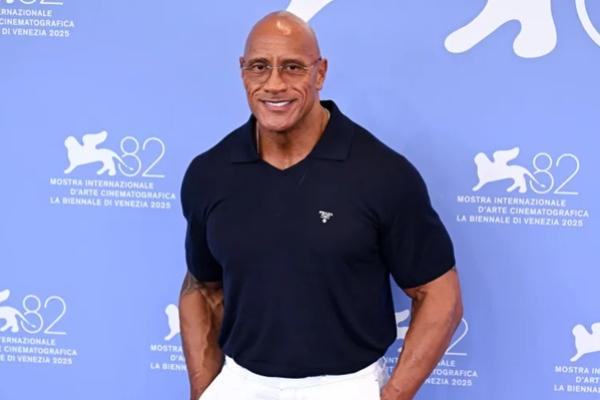 Dwayne Johnson di Festival Film Venesia. (FOTO: GETTY IMAGE) 